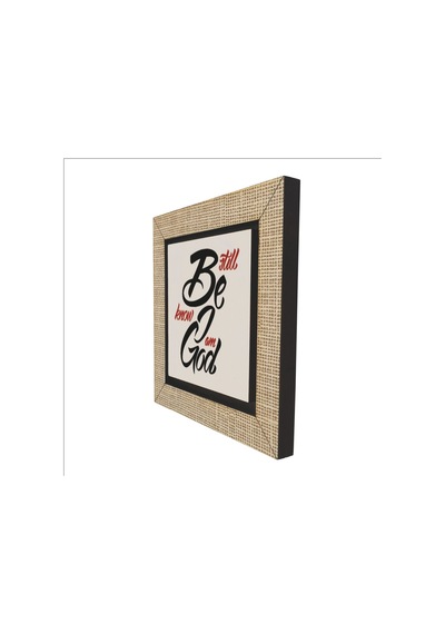 Zebur 46:10 Baskılı Mdf Magnet Krg-110