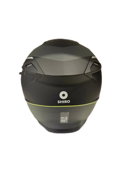 Shiro Discover Royal Sv Çene Açılır Kask Mat Yeşil - Siyah