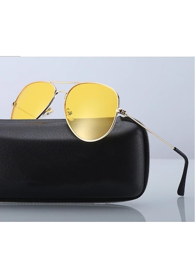 Rayban Model Metal Anti Far Gece Görüş Gözlüğü Gözlük N11.1095