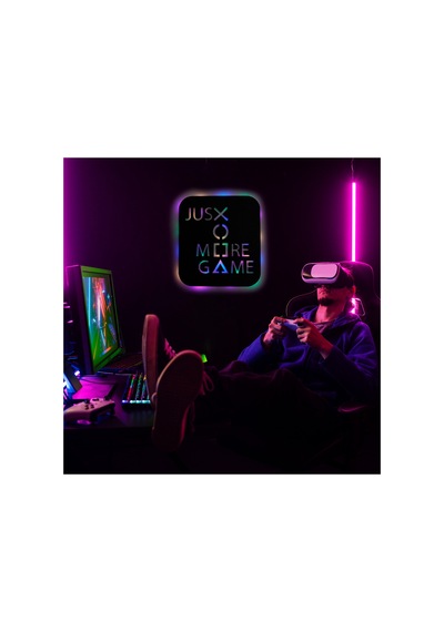 Led Işıklı Just More Game Dekoratif Tablo Oyun Odası Duvar Dekorlu Gece Lambası Çok Renkli - 737261209 Çok Renkli Led Işıklı Just More Game Dekoratif Tablo Oyun Odası Duvar Dekorlu Gece Lambası Çok Renkli - 737261209 Çok Renkli