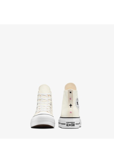 Converse Chuck Taylor All Star Lift Platform Celestial Kadın Krem Sneaker