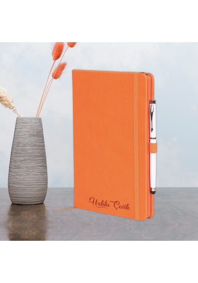 Kişiye Özel Tasarımlı Tarihsiz Çizgili Defter