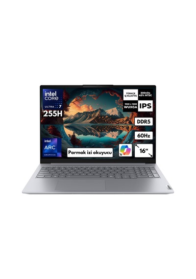 Lenovo ThinkBook 21SK007UTXHMF47 U7-255H 32 GB 2 TB SSD 16" Wuxga W11H Dizüstü Bilgisayar