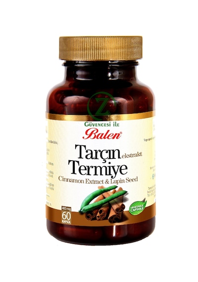 Balen Tarçın Ekstrakt Termiye Kapsül 60 x 375 Mg