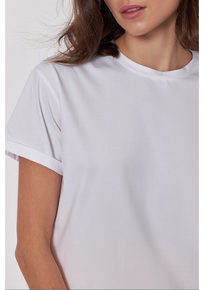 Mad Girls Beyaz Tişört Mg1351