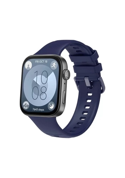 Newface Huawei Watch Fit 3 Klasik Kordon - Lacivert