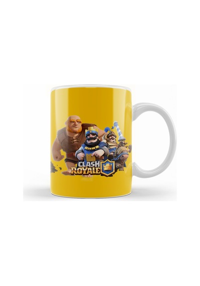 Clash Royale Kupa Bardak Porselen Karışık