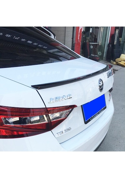 Skoda Superb - Süperb 2015-2018 Abs Plastik Spoiler Boyasız