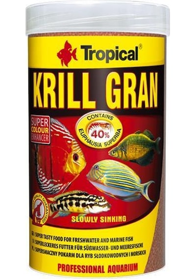 Tropical Krill Gran 100gr Kovadan Bölme