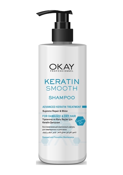 Okay Keratin Smooth Şampuan 500 ML