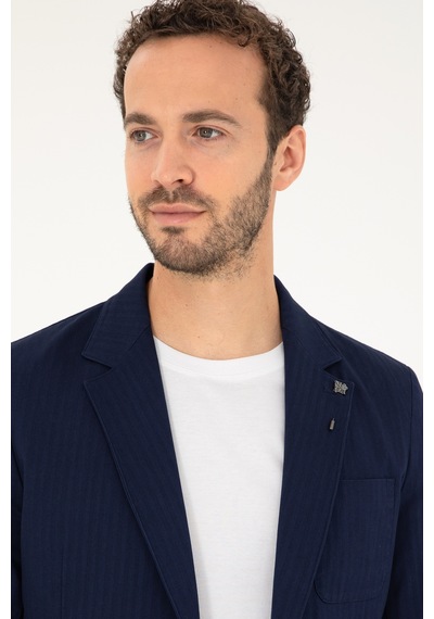 U.s. Polo Assn. Erkek Lacivert Ceket 50284018-vr033 Lacivert