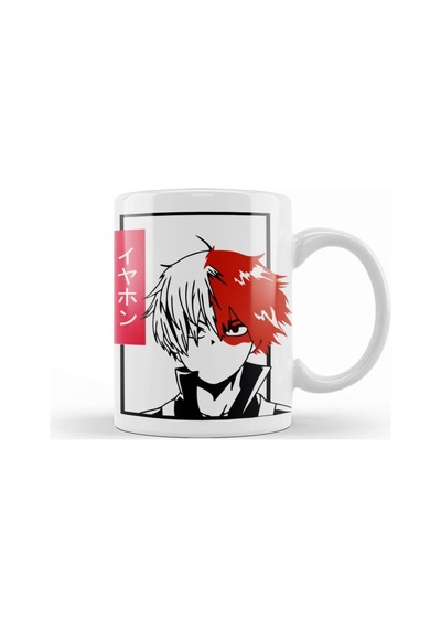 Todoroki My Hero Academia Kupa Bardak Porselen Karışık