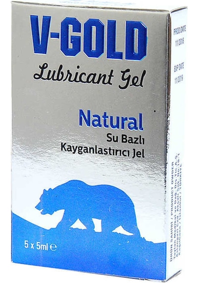 Kayganlaştırıcı Jel Natural 5 Ml X 5li