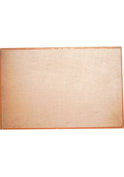 Robotistan 20X30 Cm Delikli Pertinaks (Bakır) Tek Yüzlü