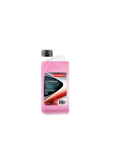 Champion G12 Pembe Antifriz 1litre G12+ LL Kalıcı Koruma Ve Yüksek Performans Soğutma Sıvısı Pembe