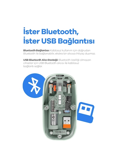 Bluetooth Usb Çift Modlu Sessiz Mouse, Şeffaf Mıknatıslı Kapaklı, Type-c Şarjlı, Dpı Ayarlı, Kablosuz 10m Çekim Mesafeli, Masaüstü Kısayol Tuşlu, Taşınabilir Şarjlı Mouse Siyah Slicer Bluetooth Usb Çift Modlu Sessiz Mouse, Şeffaf Mıknatıslı Kapaklı, Type-c Şarjlı, Dpı Ayarlı, Kablosuz 10m Çekim Mesafeli, Masaüstü Kısayol Tuşlu, Taşınabilir Şarjlı Mouse Siyah Slicer