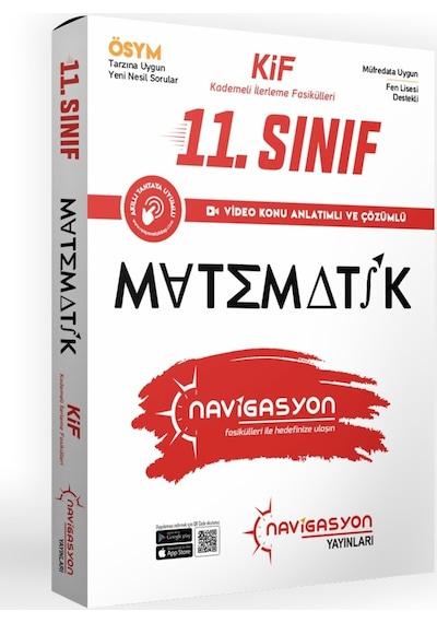 11. Sınıf Matematik Kademeli İlerleme Fasikül Seti Meb Müfredatına Uygun-ösym Ayarında
