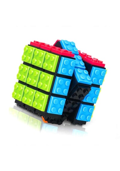 Blok Parçalı Eğitici Sabır Ve Zeka Küpü 6x6cm.