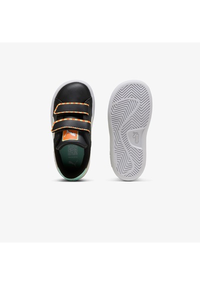 Puma Smash 3.0 Playdate Çocuk Siyah Spor Ayakkabı 402828 Siyah
