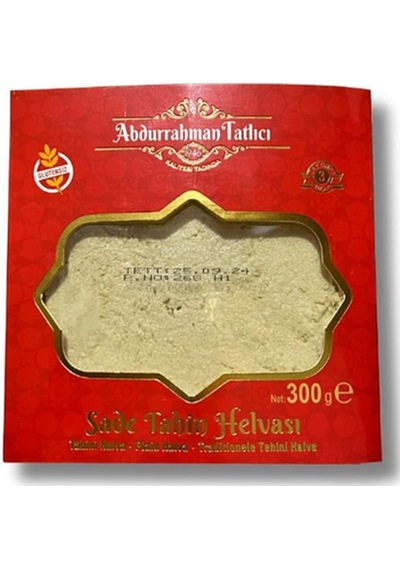 Abdurrahman Tatlıcı Sade Tahin Helvası 300 Gr
