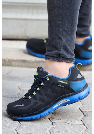 Lumberjack Ursa Waterproof Su Geçirmez Erkek Ayakkabı 667800000664 84 Siyah-petrol Siyah-petrol