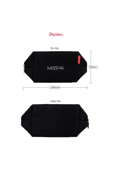 Missha Pouch B Round Büyük Boy Makyaj Çantası