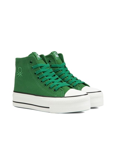 United Colors Of Benetton Benetton Bn-30939 Kadın Spor Ayakkabı BN-30939-R1938 Yeşil