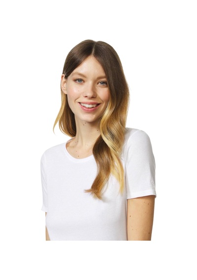 United Colors Of Benetton Basic Kısa Kollu Bisiklet Yaka T-shirt Beyaz