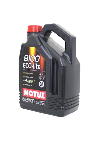 Motul 8100 Eco-Lite 5W-30 Dexos1 Tam Sentetik Motor Yağı 4 L
