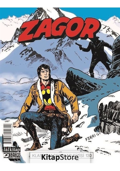 Zagor Klasik Maceralar Cilt 130 - Moreno Burattini - Lal