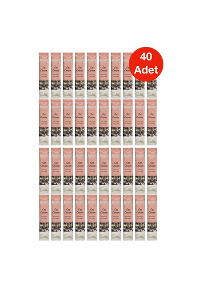 Ton Balıklı Kedi Kreması 15 G X 40 Adet