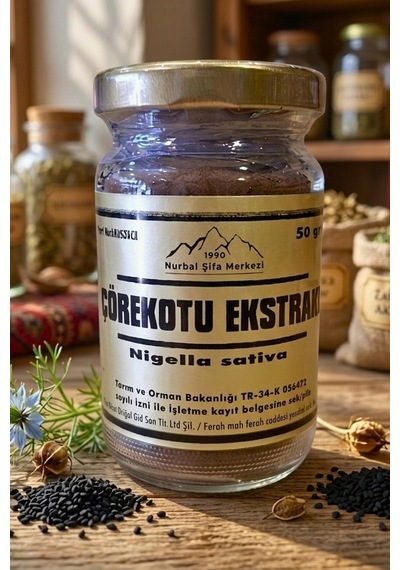 Nurbal Şifa Çörekotu Toz Ekstrak 50 G
