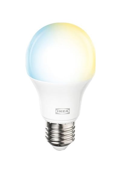 Ikea Kajplats Led Ampul E27, Işık Rengi: Ayarlanabilir Beyaz Tonları, 1521 Lm
