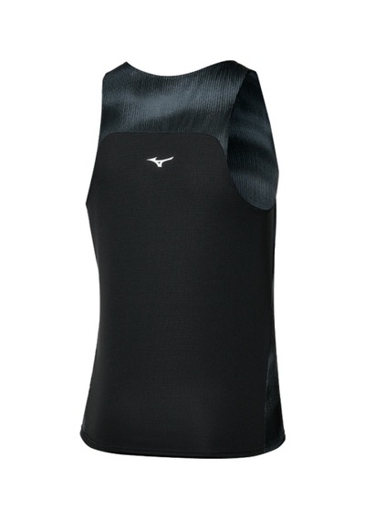 Mizuno Dryaeroflow Graphic Tank Erkek Kolsuz Tişört Siyah Çok Renkli