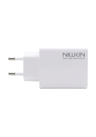 Nillkin Nl-30w 30w Typec Usb Çift Portlu Hızlı Şarj Cihazı Beyaz