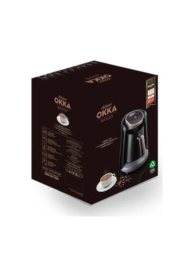 Arzum OK004 Okka Minio Türk Kahvesi Makinesi Taşma Önleyici Sistem 4 Fincan Kapasiteli