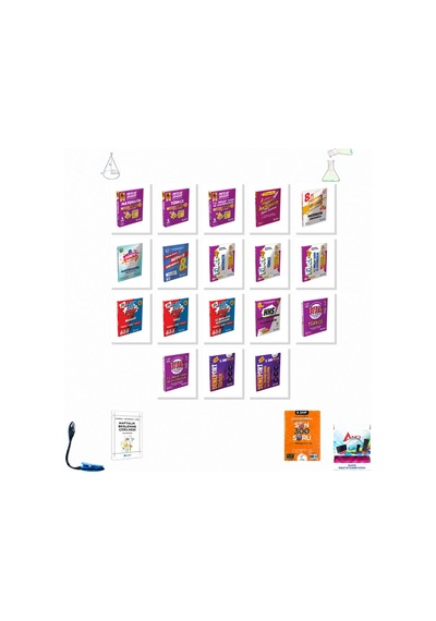 Muba 8. Sınıf Lgs Mat. Türk. İnk. Tüm Kaynak 18 Kitap Seti