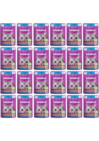 Whiskas Ton Balıklı Yaş Kedi Maması 85 Gr 24x