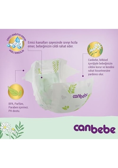 Bebek Bezi 4 Beden 7-14 Kg 100 Adet