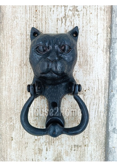 House2home El Yapımı Pirinç Kedi Kapı Tokmağı