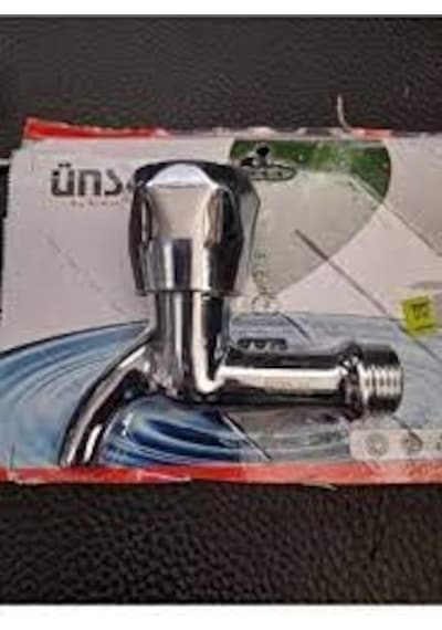 Ünsal Kısa Musluk Tuvalet ve Bahçe Musluğu Vakumlu Paket Krom