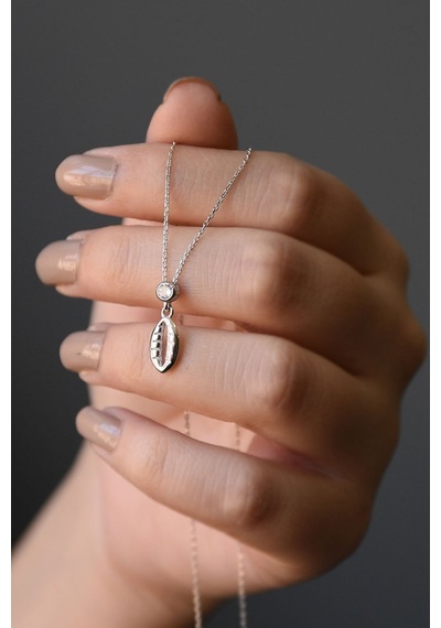 Papatya Silver 925 Ayar Gümüş Deniz Kabuğu Kolye