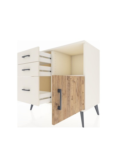 Hyperion Şifonyer Tek Raflı 3 Çekmeceli Tek Kapaklı 88x44x80 Aytaşı-çam/aytaşı Çam/aytaşı Hyperion Şifonyer Tek Raflı 3 Çekmeceli Tek Kapaklı 88x44x80 Aytaşı-çam/aytaşı Çam/aytaşı