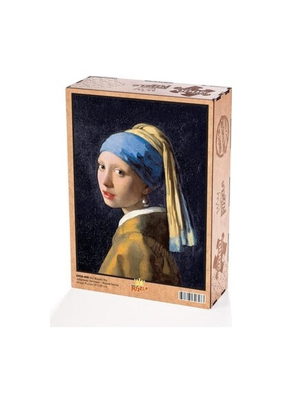 İnci Küpeli Kız Johannes vermeer Ahşap Puzzle 2000 Parca