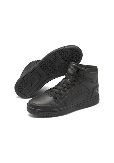 Puma Rebound Layup Erkek Siyah Bot Spor Ayakkabısı 36957311 001