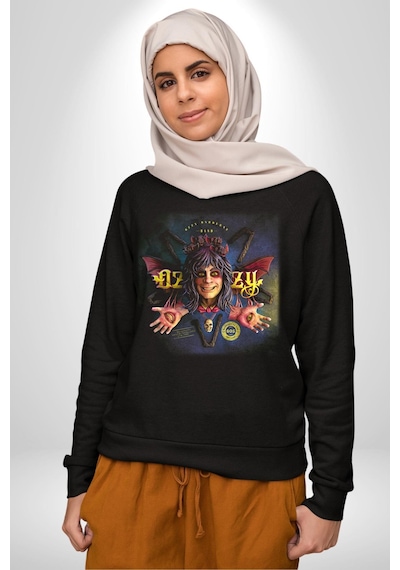 Ozzy Osbourne 80'ler Albüm Unisex Siyah Sweatshirt Siyah