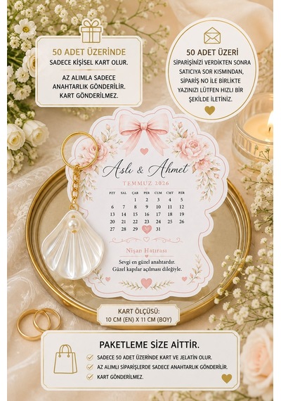 İstiridye 10'lu İstiridye Anahtarlık Hediye - Nişan Hediyesi - Nikah Hediyesi - Kına Hatırası Diğer