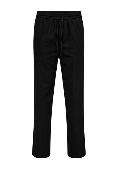 Only & Sons Erkek Bol Kesim Keten Pantolon - 22028267 001