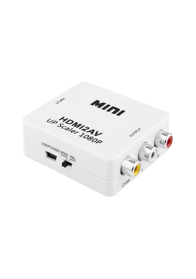 Lunatic 5245 Hdmı To Av Rca Tos Çevirici Dönüştürücü Adaptör