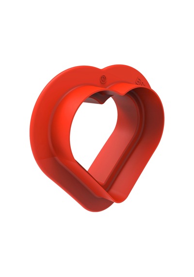36.418.87.0065 Silikomart Heartıx 85 Silikon Kalıp Kahverengi